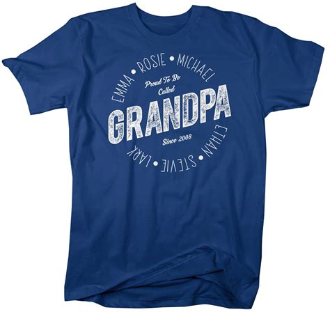 grandpa to be t shirts|grandpa t shirts for grandchildren.